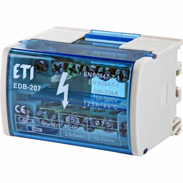 Etipo Rozvodný blok ETI Polam 001102416 192A (2x4-70mm2/2...