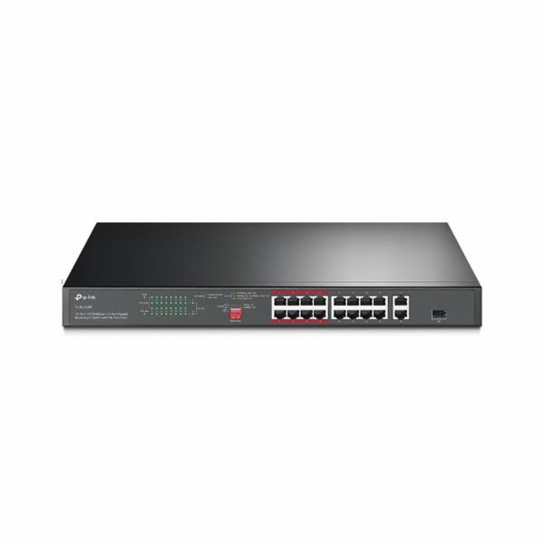 TP-Link CCTV switch TL-SL1218P (16x100Mb/s, 1xGbE uplink,...