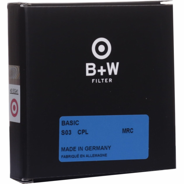 B+W filtr Basic pol.circular. MRC 43mm
