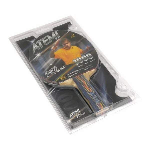 Nová anatomická pingpongová raketa Atemi 1000 Pro
