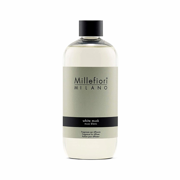 Náplň do difuzéru Millefiori Milano, White Musk, 500 ml, ...