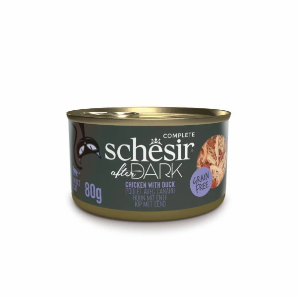 SCHESIR After Dark Kuřecí řízek s kachnou ve vývaru - mok...