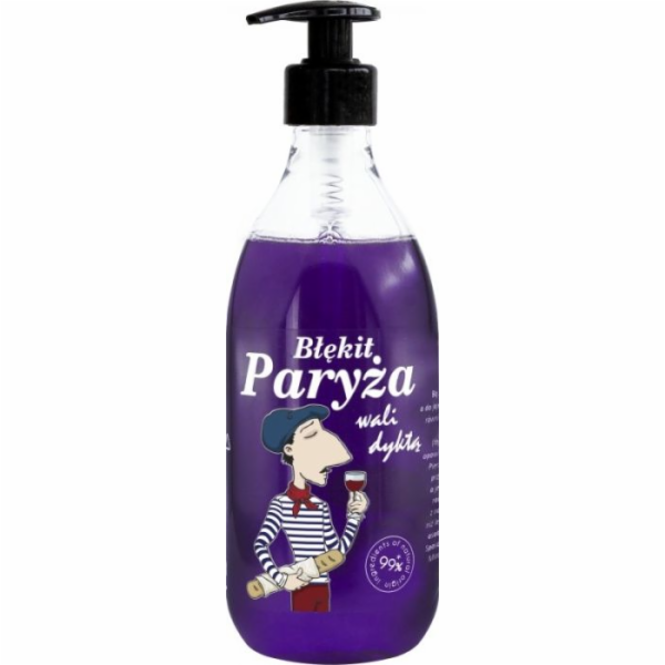 Laq Laq Shots! Blue Paris Gel pro mytí těla a ruce 500 ml...