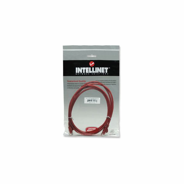 Intellinet Network Solutions Patch kabel Cat6 UTP 1m červ...