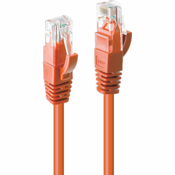 Lindy Patchkabel Cat6 U/UTP oranžová 1,00 m (48107)