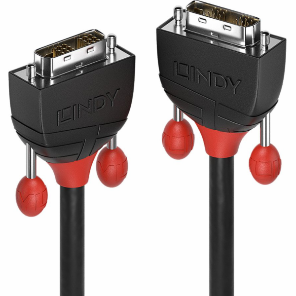 Lindy DVI-D - DVI-D kabel 3m černý (36257)