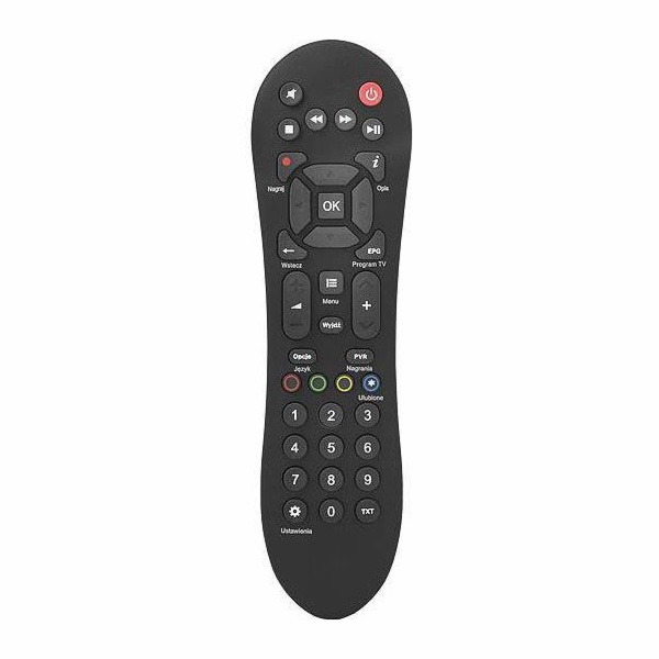 Dálkový ovladač RTV pro dekodér POLSAT (RTV002960)