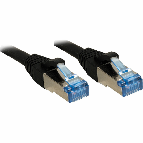 Lindy Lindy Patchkabel Cat6A S/FTP PIMF LSOH černá 7,50m