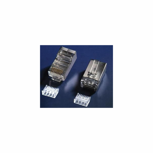 NetRack RJ45 zástrčka 8p8c FTP spletená, kat. 6 100ks (10...