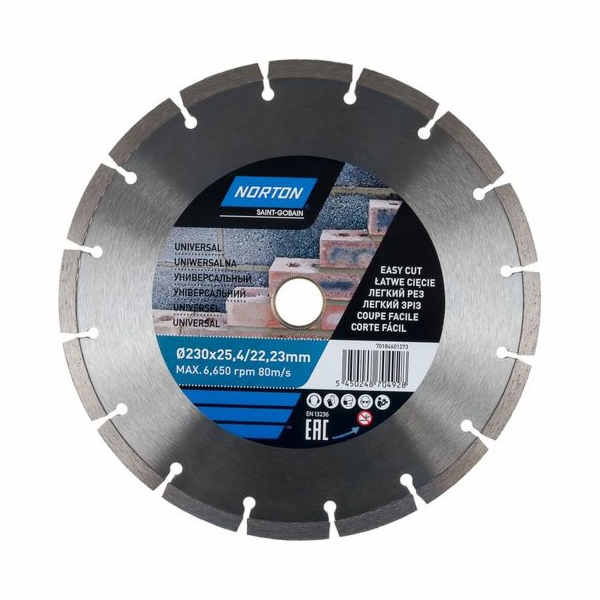 Norton Clipper diamantový kotouč Universal 230mm (7018460...