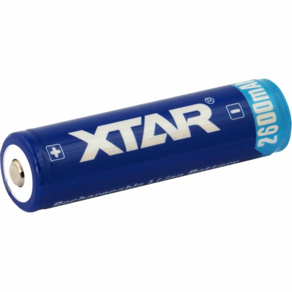 Baterie Xtar 18650 2600mAh 1 ks.