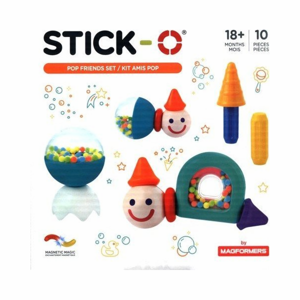 Magformers STICK-O FRIENDS S CHRASTICÍ 10 EL.