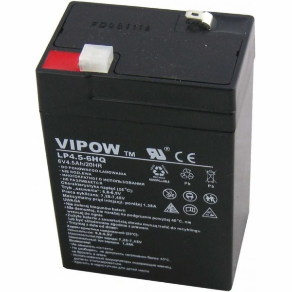 VIPow Baterie 6V/4,5Ah (BAT0202)