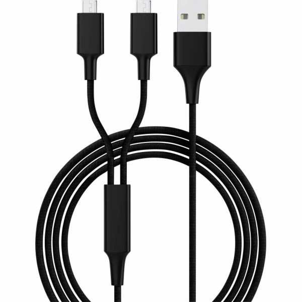 Smrter USB kabel USB-A - microUSB 1,2 m černý (SMRTER_HYD...