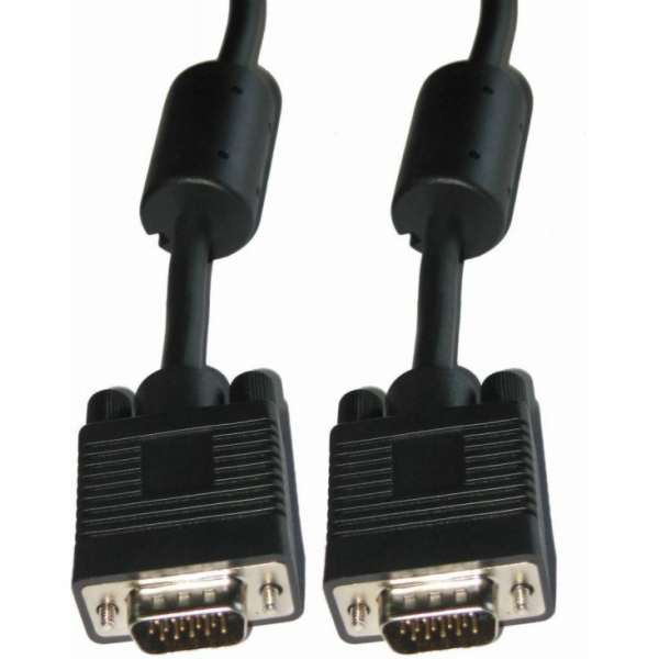 D-Sub (VGA) - D-Sub (VGA) kabel 10m černý (KPO3710-10)
