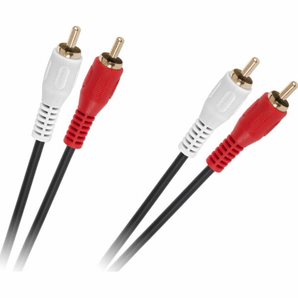 RCA (Cinch) x2 - RCA (Cinch) x2 kabel 1,5 m černý (KPO261...