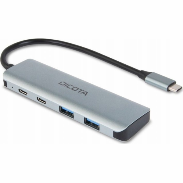 Vysokorychlostní rozbočovač DICOTA USB-C 4 v 1 10 Gbps, r...