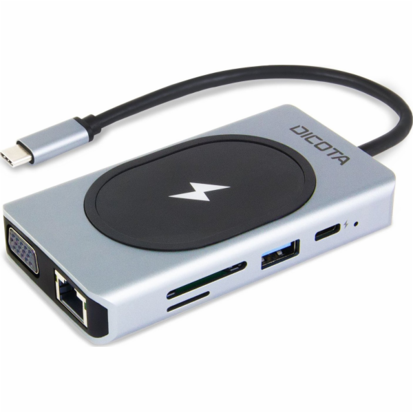 DICOTA USB-C Charging Hub 10-v-1, dokovací stanice
