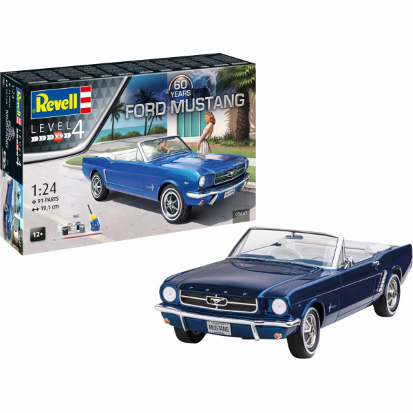 Dárková sada Revell "60th Anniversary of Ford Mustang", m...