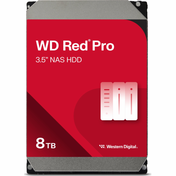 WD Red Pro NAS pevný disk 8TB