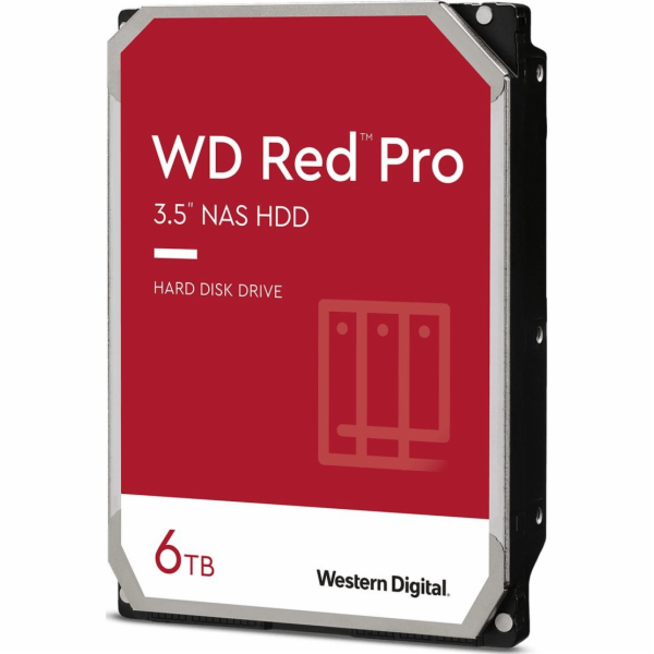 WD Red Pro NAS pevný disk 6TB