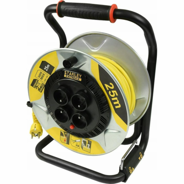 Stanley  NAVIJÁK PRODLUŽOVACÍ KABEL 25m 3x1,5mm 16A IP20