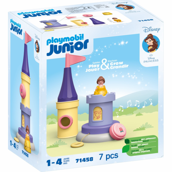 PLAYMOBIL 71458 Junior & Disney: Belleina hrací věž s mel...