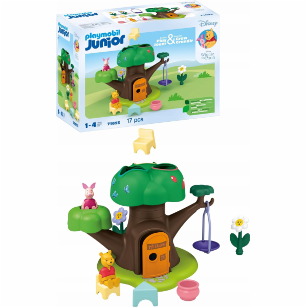 PLAYMOBIL 71693 Junior & Disney: Domeček na stromě Winnie...