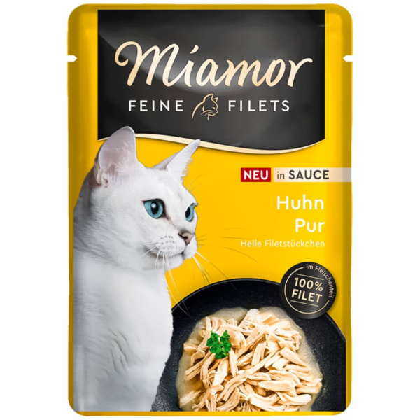 MIAMOR Feine Filets Chicken in sauce - mokré krmivo pro k...