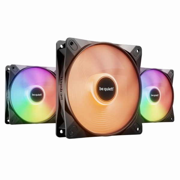 buď zticha! Light Wings LX 120mm PWM Triple Pack, skříňov...