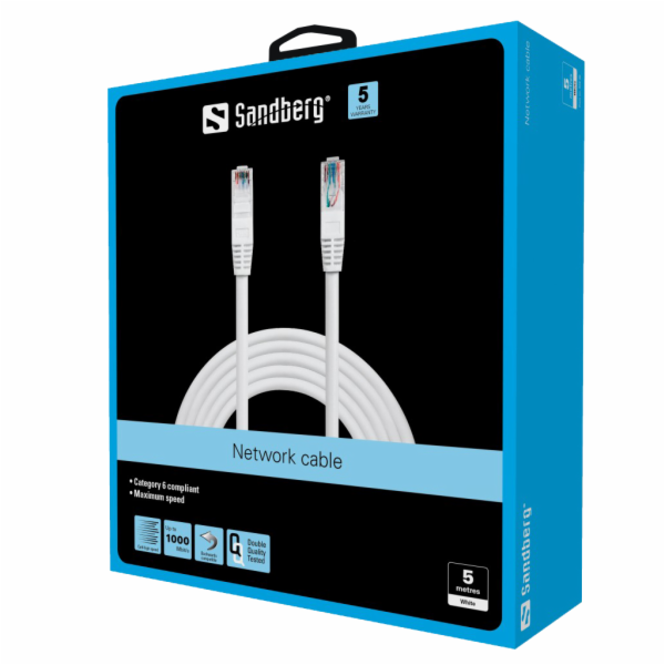 Sandberg 506-96 Síťový kabel UTP Cat6 5m