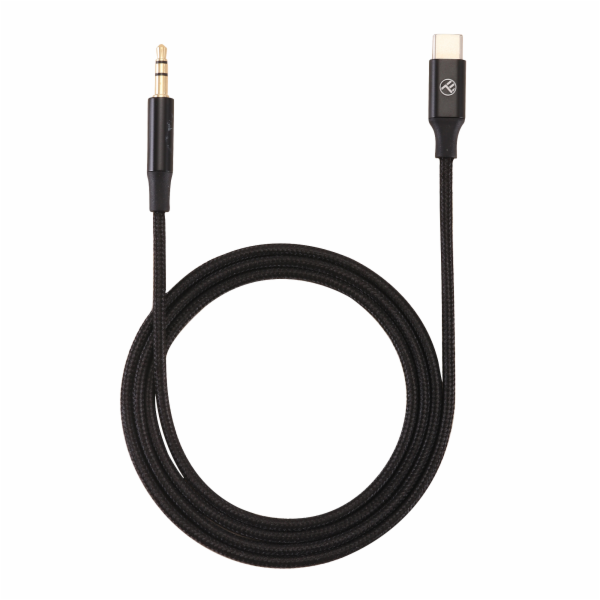 Tellur USB-C na 3,5mm Jack audio kabel DAC 1m černý