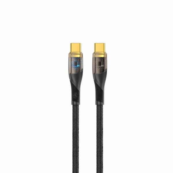 Tellur datový kabel Type-C to Type-C PD60W 100cm Black