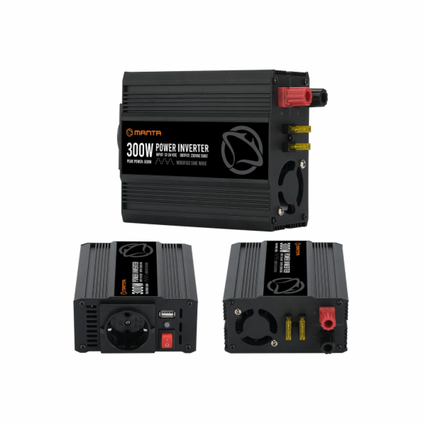 Manta MPI300M Power Inverter 300W DC to AC