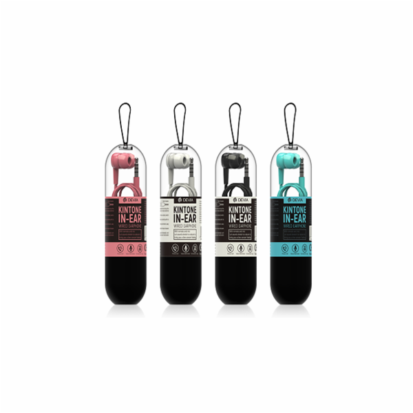 Devia Kintone Headset V2 (3,5 mm) Modrá