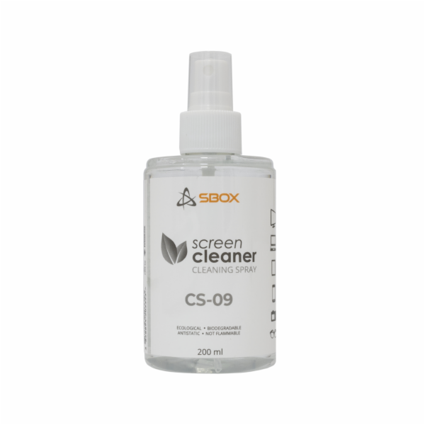 Sbox CS-09 čistič obrazovek 200ml