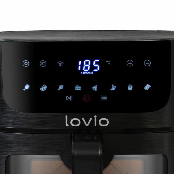 Lovio LVAF002BK PureFry XL Smart 6L černá
