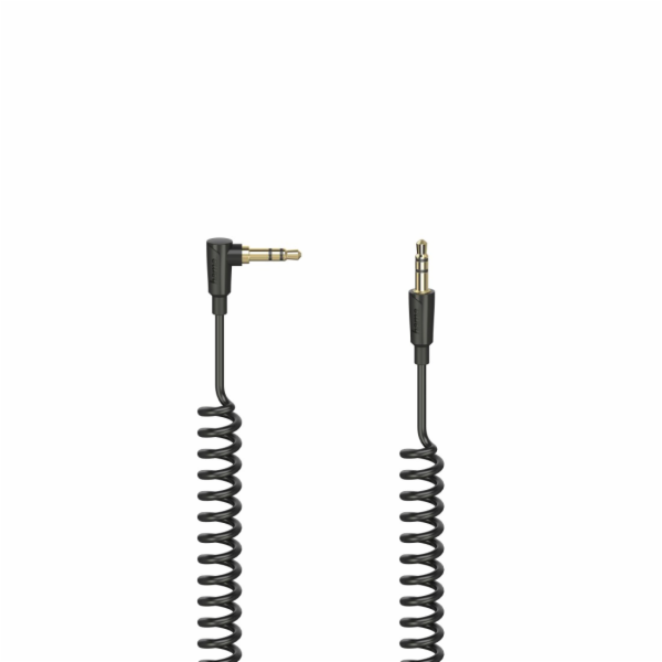 Hama 00205114 Flexi-Slim spirálový kabel, 3,5 mm 90 Jack ...