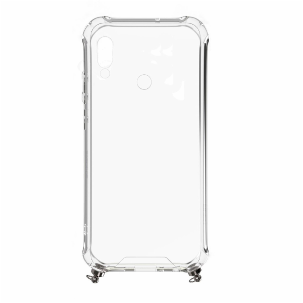 Xiaomi Redmi 7 silikonový TPU transparentní s řemínkem na...