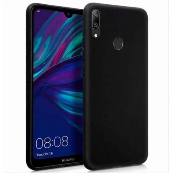 Huawei Y7 2019 silikonové pouzdro černé