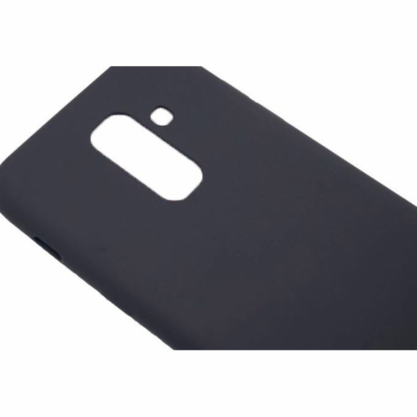Silikonové pouzdro Samsung A6 Plus 2018 černé