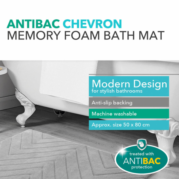 Beldray LA032647LGRYUFFEU7 Antibac Chevron podložka do ko...