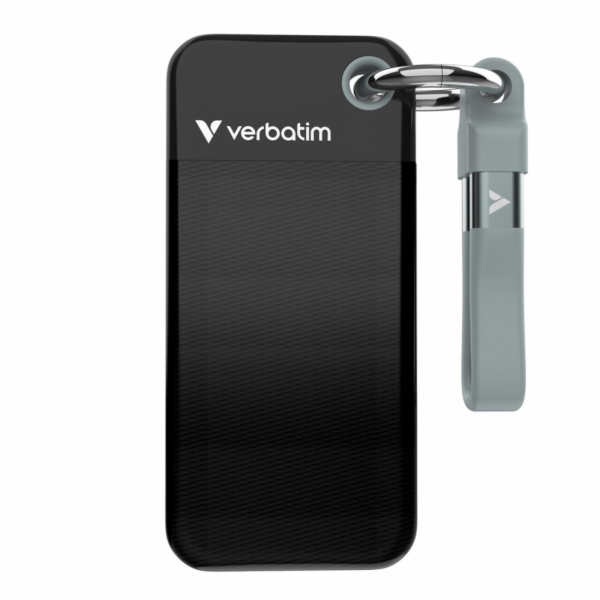 Verbatim Pocket SSD USB 3.2  2TB Black/Grey              ...