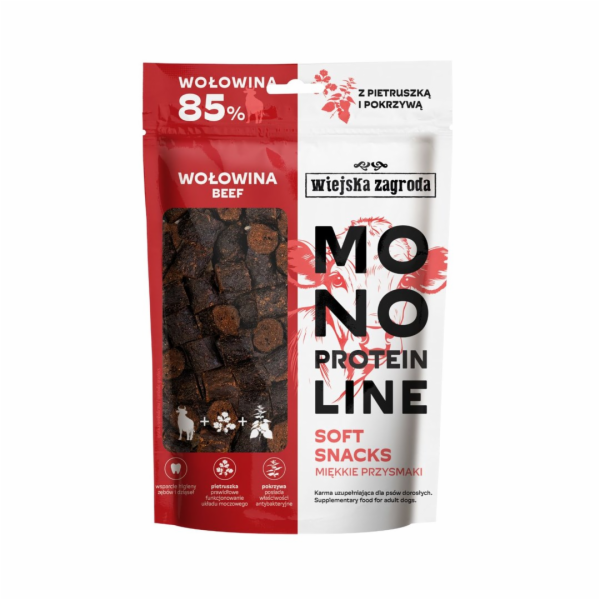 WIEJSKA ZAGRODA Monoprotein Line Soft Snacks Beef - pamls...