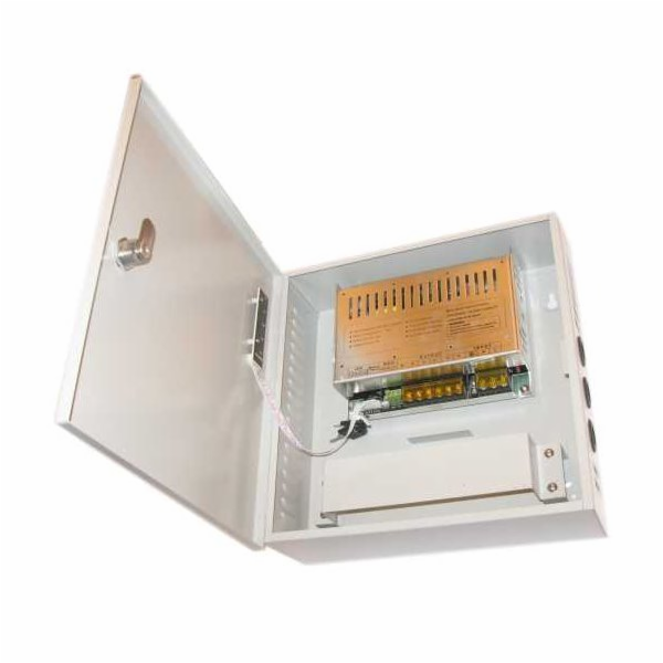 XtendLan Zdroj 12V DC, 2 porty, 10A celkem, 120W, skříňka...