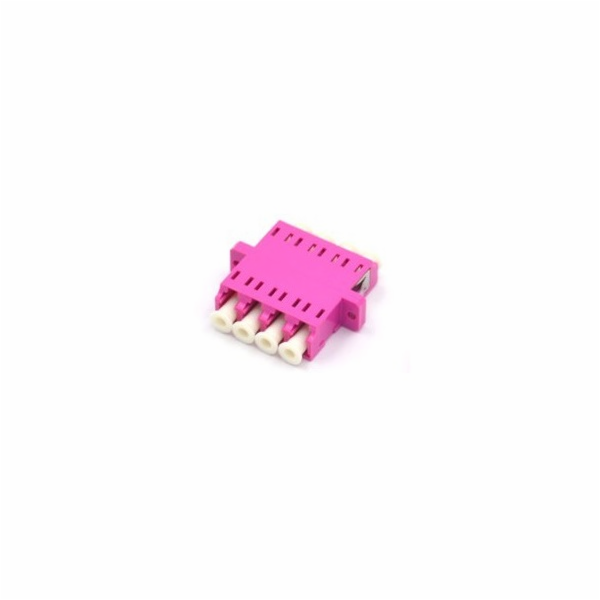XtendLan LC-LC quad adapter, MM, OM4, fialová, do optický...