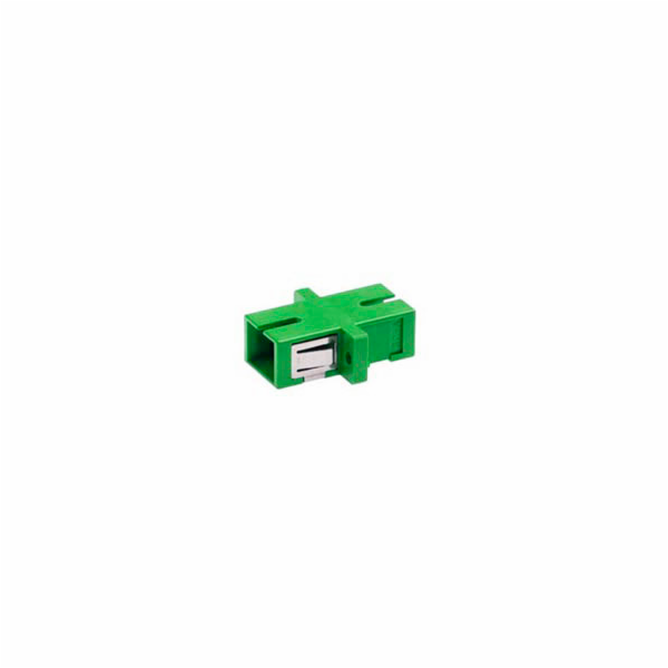 XtendLan SC-SC simplex adapter SM, APC, zelený, do optick...