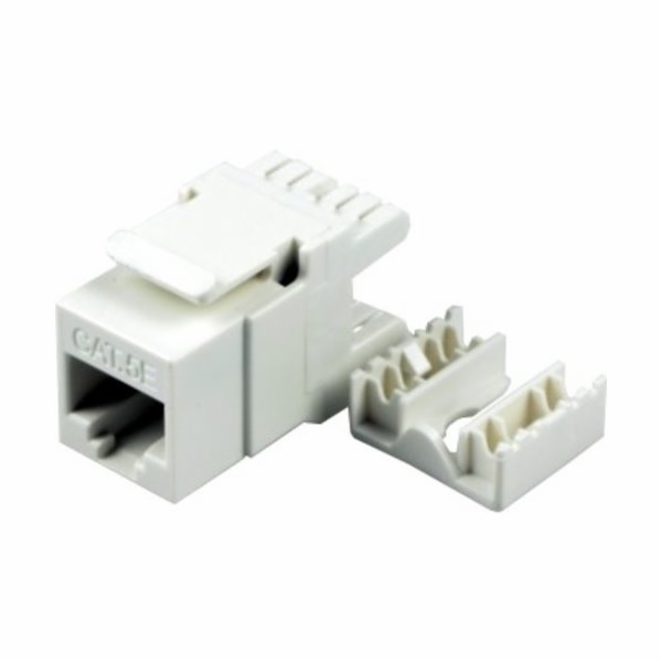 XtendLan Keystone jack RJ45, narážecí, CAT5e UTP, 180°, n...