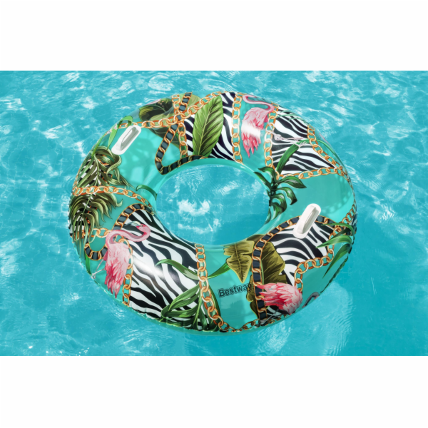 BESTWAY 36302 - Nafukovací kruh 114cm Floral Fantasy Swim...