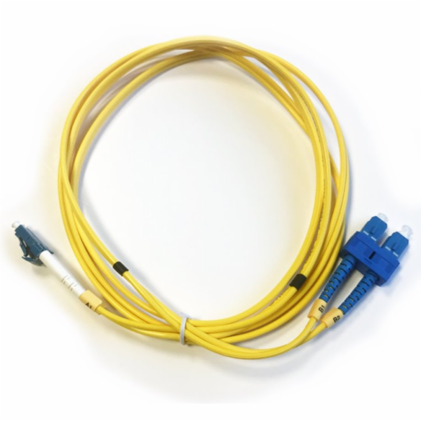DATACOM optický patchcord LC-SC 09/125 SM   2m duplex